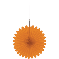Mini Paper Fan Decorations, 5-pk Front_Flat