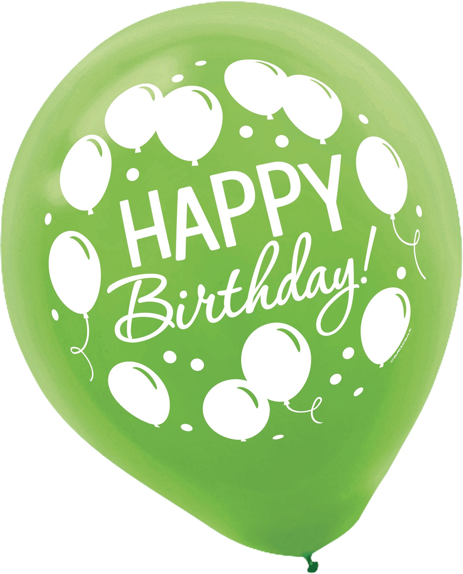 Rainbow Balloon Bash Birthday Balloons, 72-pk Front_Flat