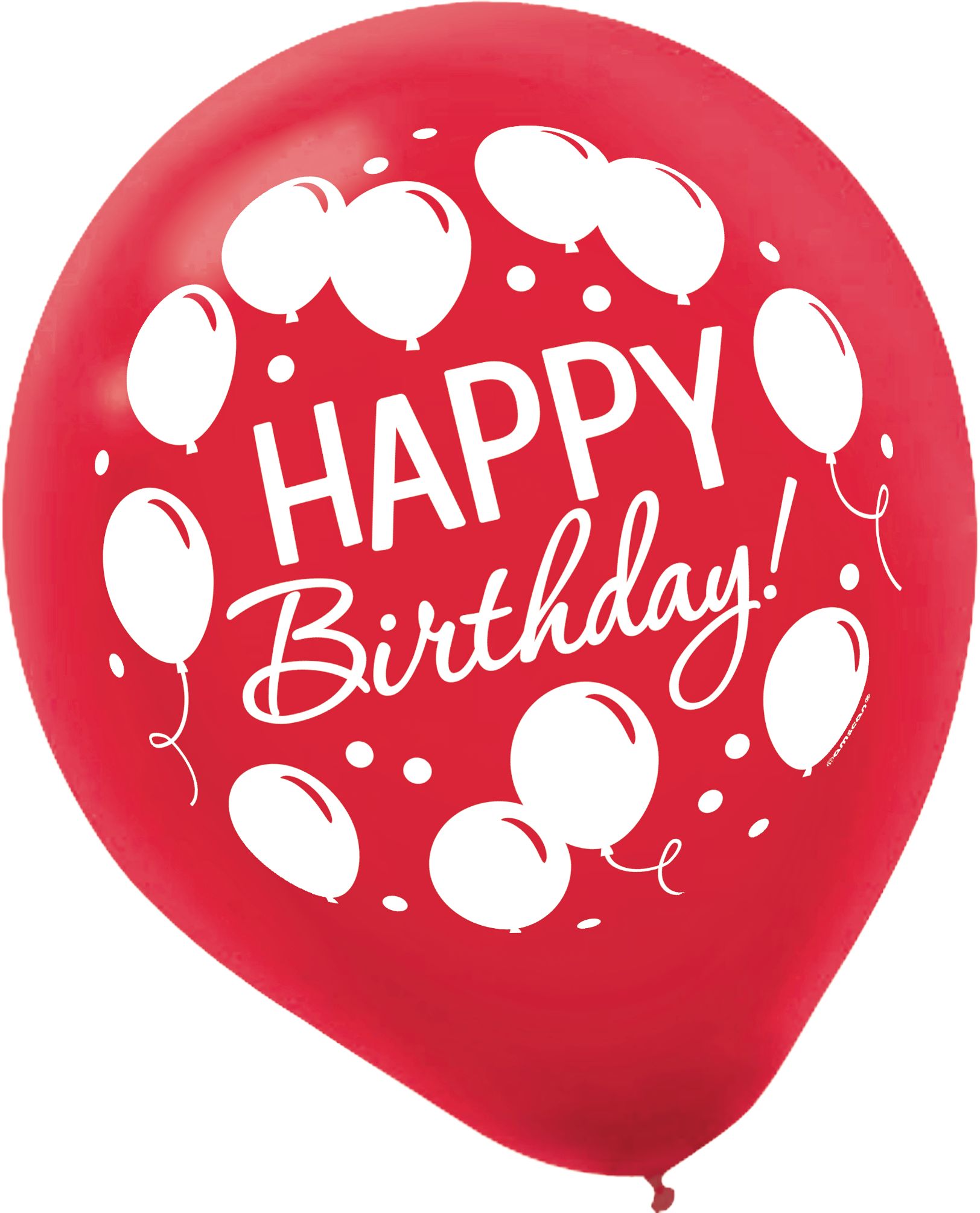 Rainbow Balloon Bash Birthday Balloons, 72-pk Front_Flat