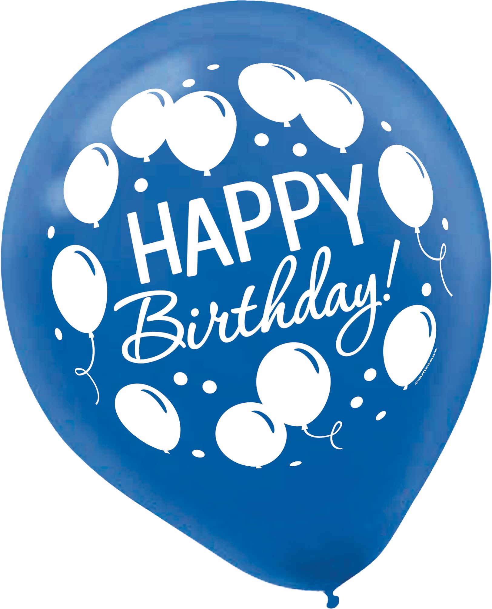 Rainbow Balloon Bash Birthday Balloons, 72-pk Front_Flat