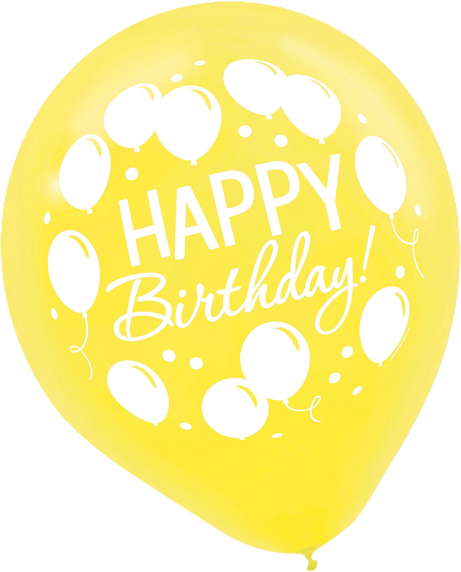 Rainbow Balloon Bash Birthday Balloons, 72-pk Front_Flat