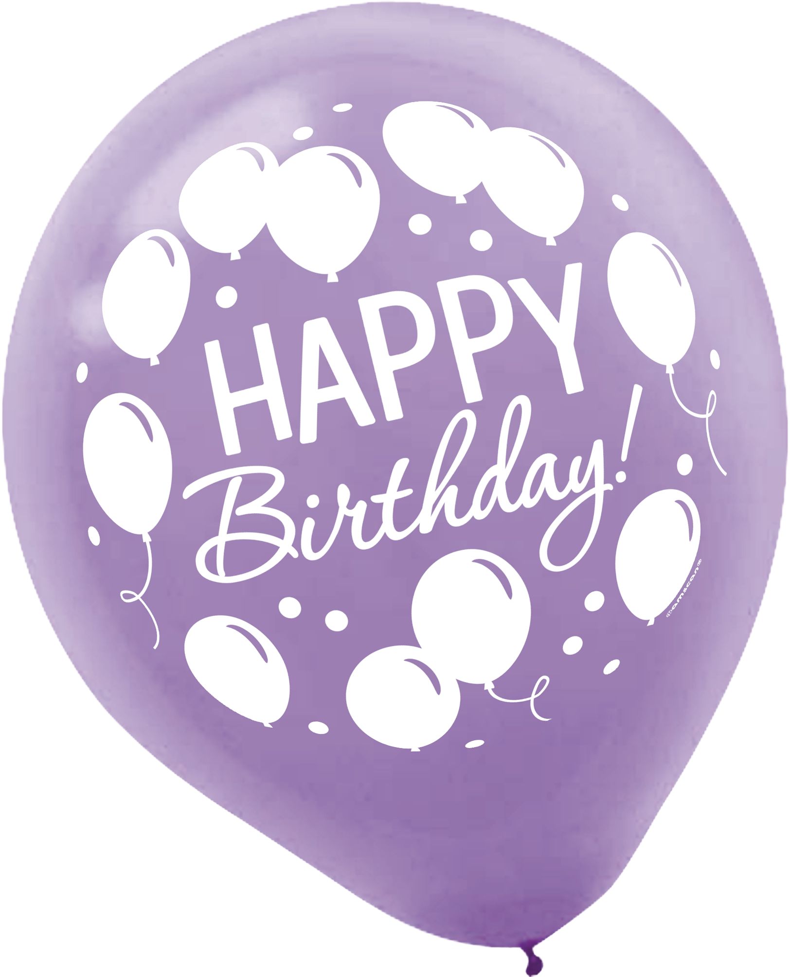 Rainbow Balloon Bash Birthday Balloons, 72-pk Front_Flat