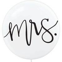 Ballons Mr. & Mrs. Wedding, paq. 2 Front_Flat