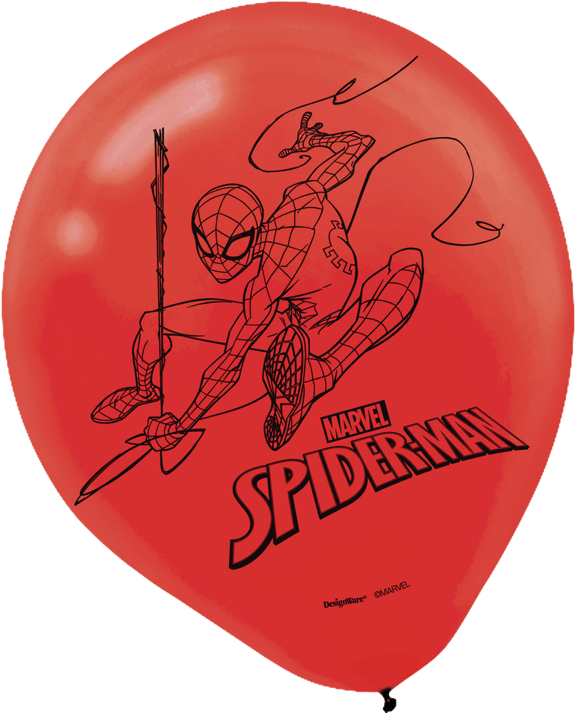 Invitations pour fête d'anniversaire, Marvel Spider-Man Webbed Wonder, paq.  8