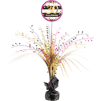 30th Birthday Spray Centerpiece Front_Flat
