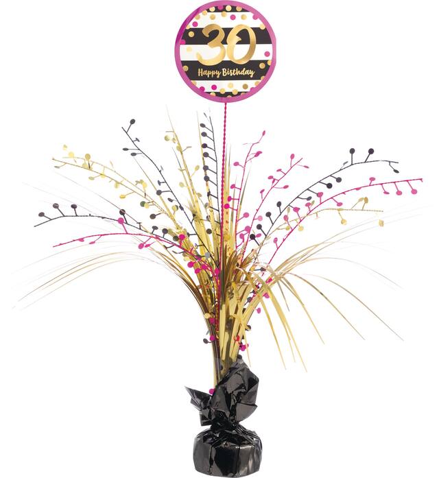 Centre de table en fontaine pour 30e anniversaire Front_Flat