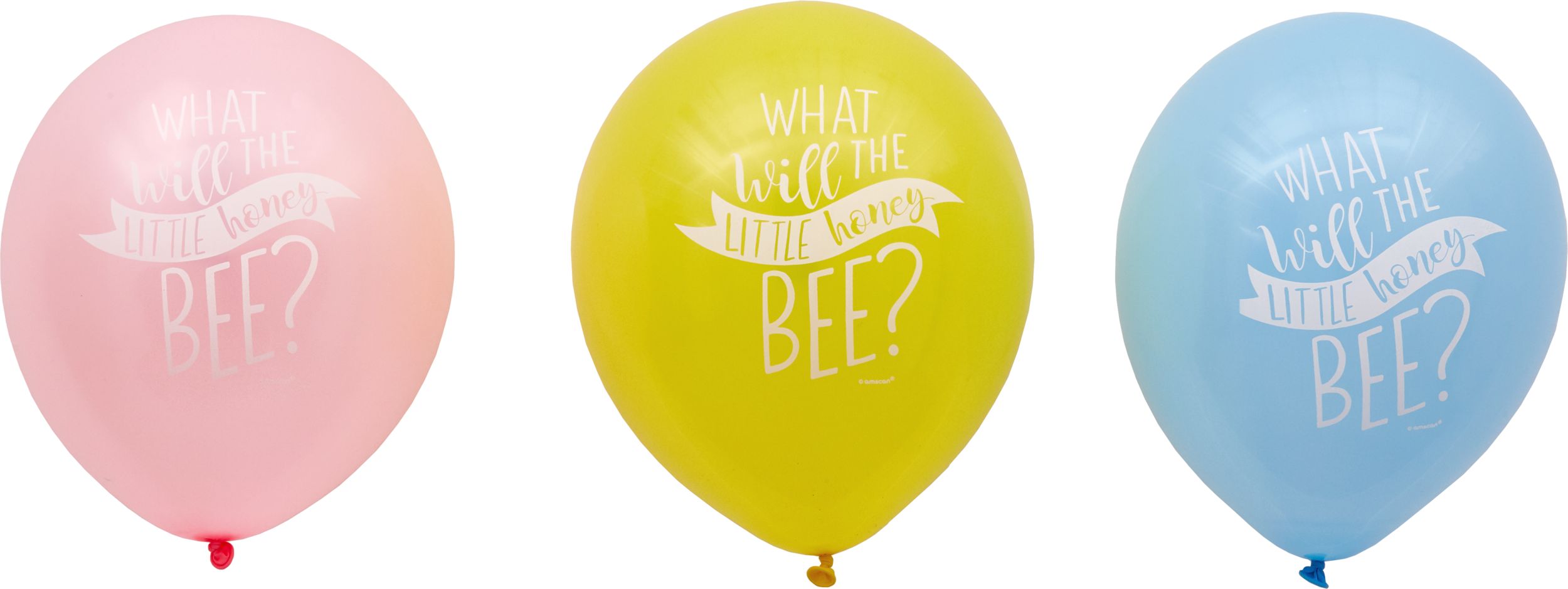 Little Honey Bee Balloons, 15-pk Front_Flat