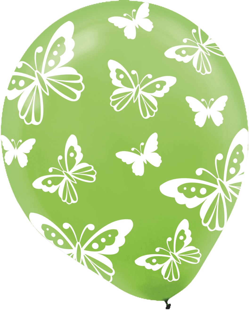 Butterfly Balloons, 6-pk Front_Angled_Right