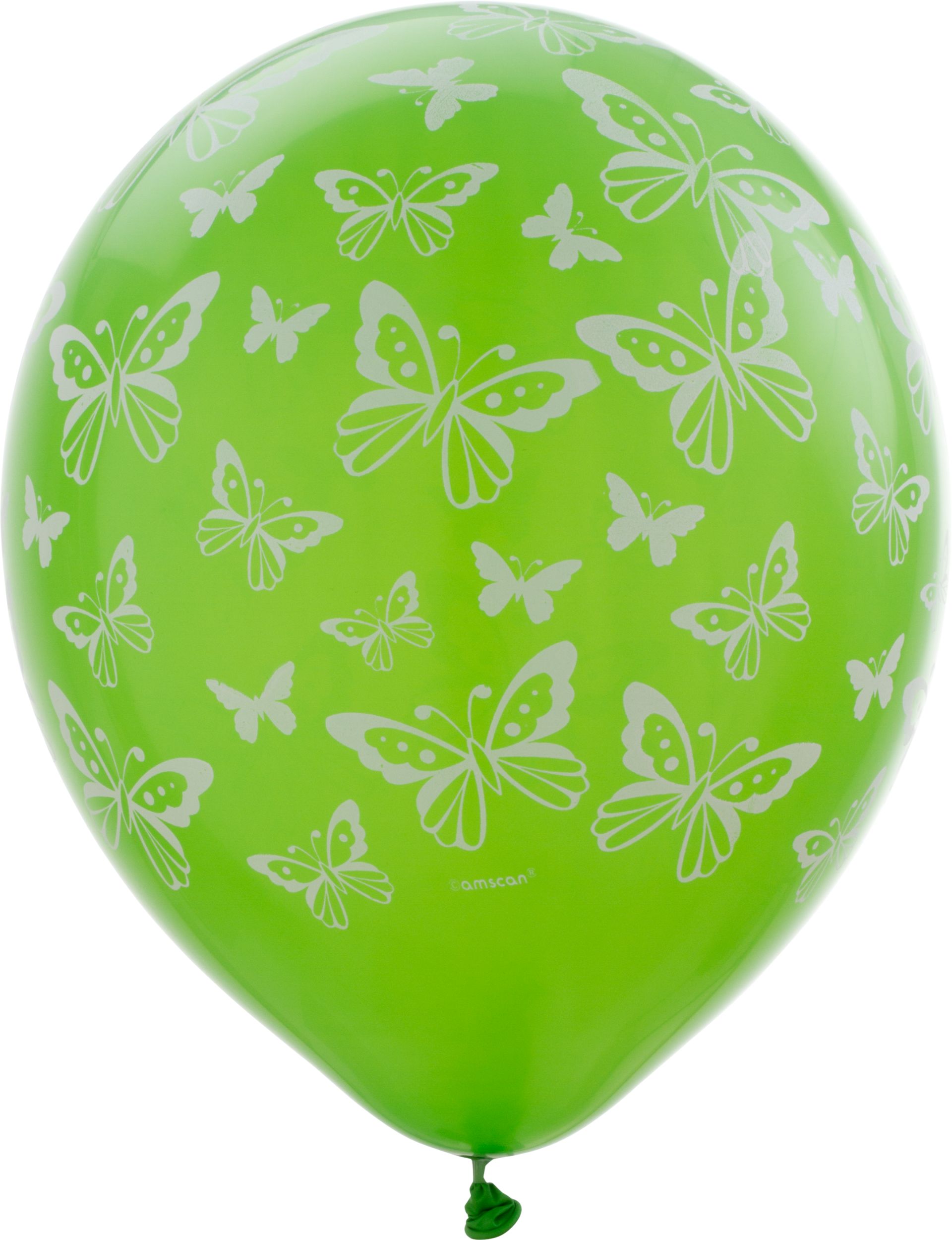 Butterfly Balloons, 6-pk Front_Flat