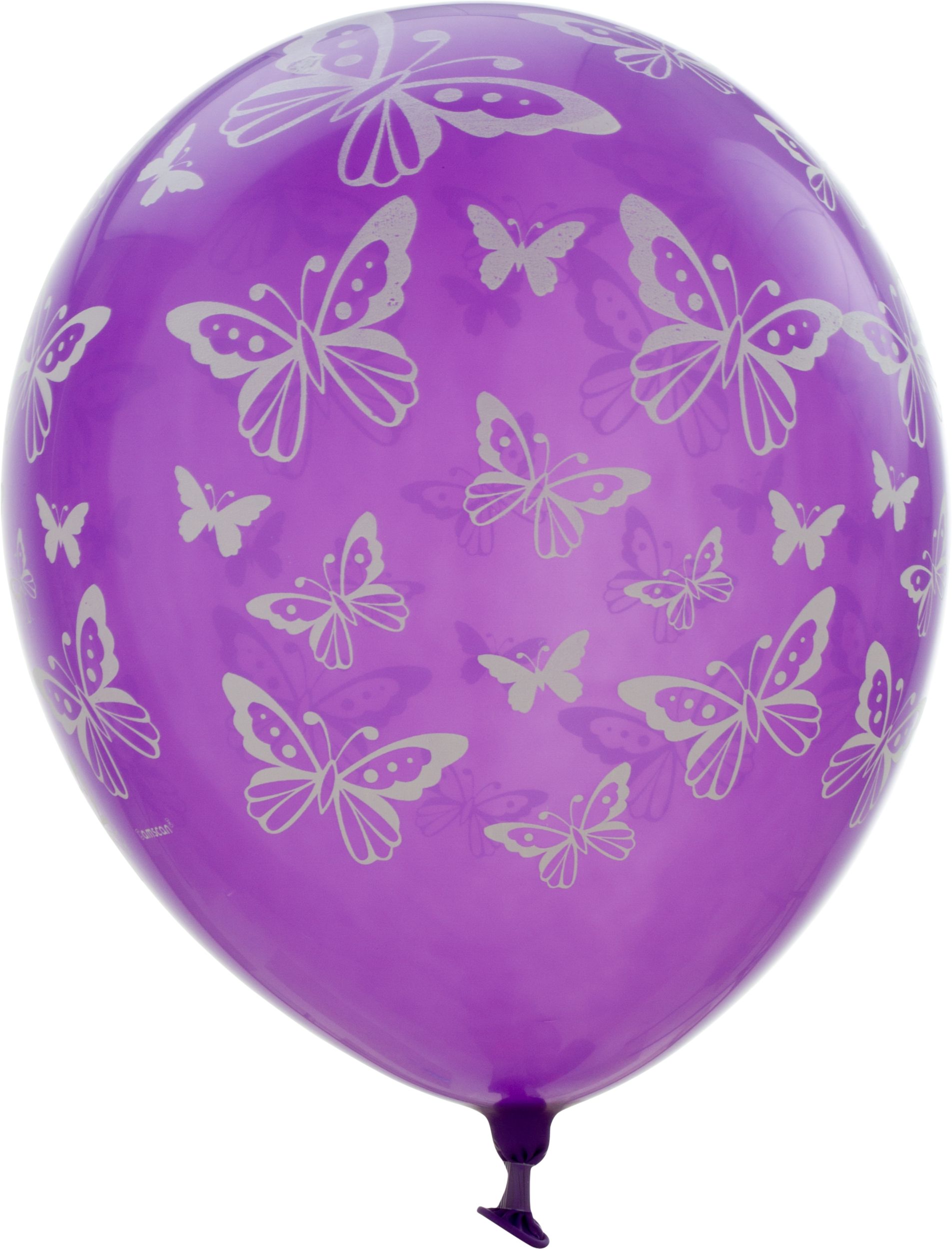Butterfly Balloons, 6-pk Front_Flat