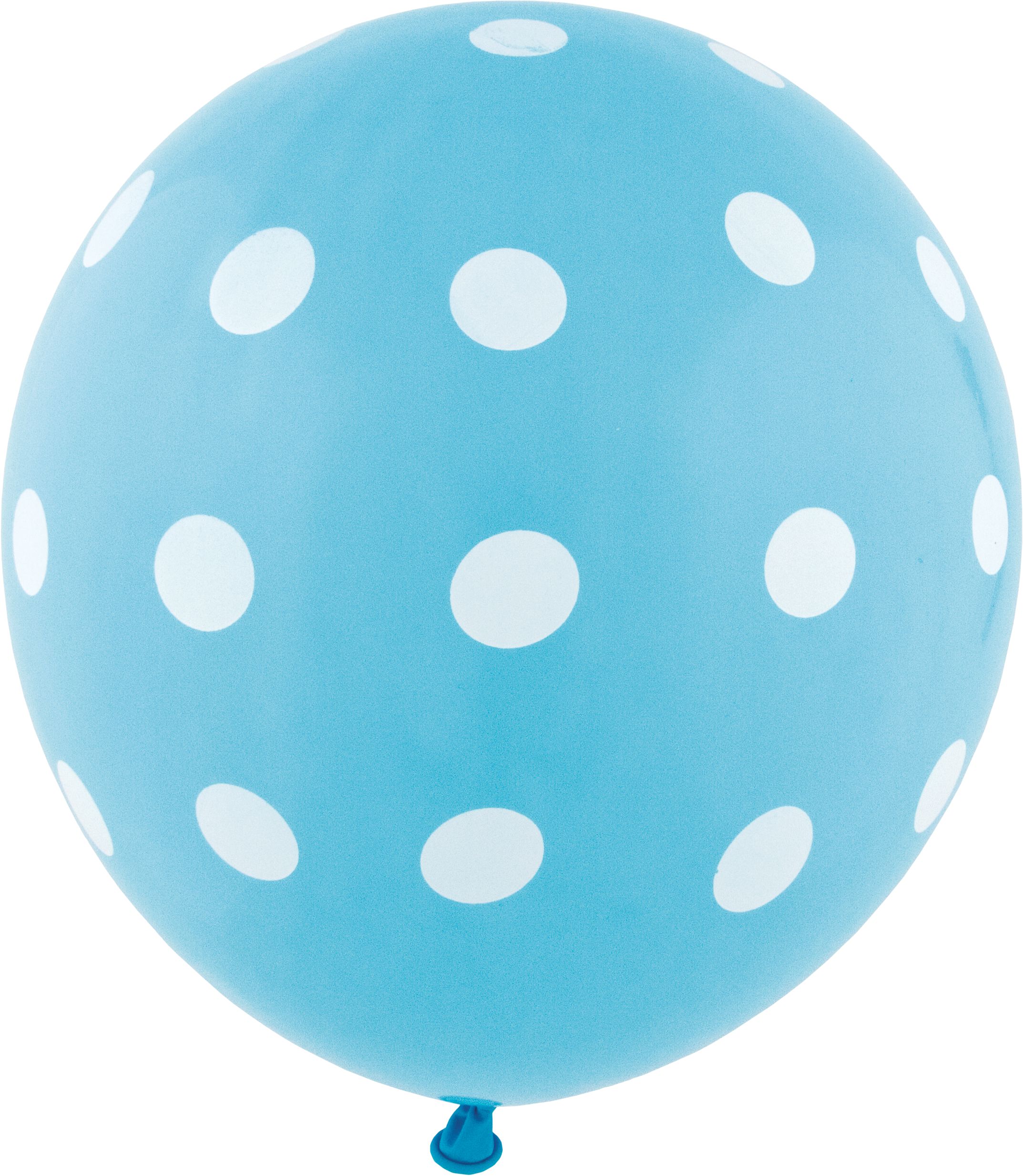 Bright Polka Dot Balloons, 20-pk Front_Flat
