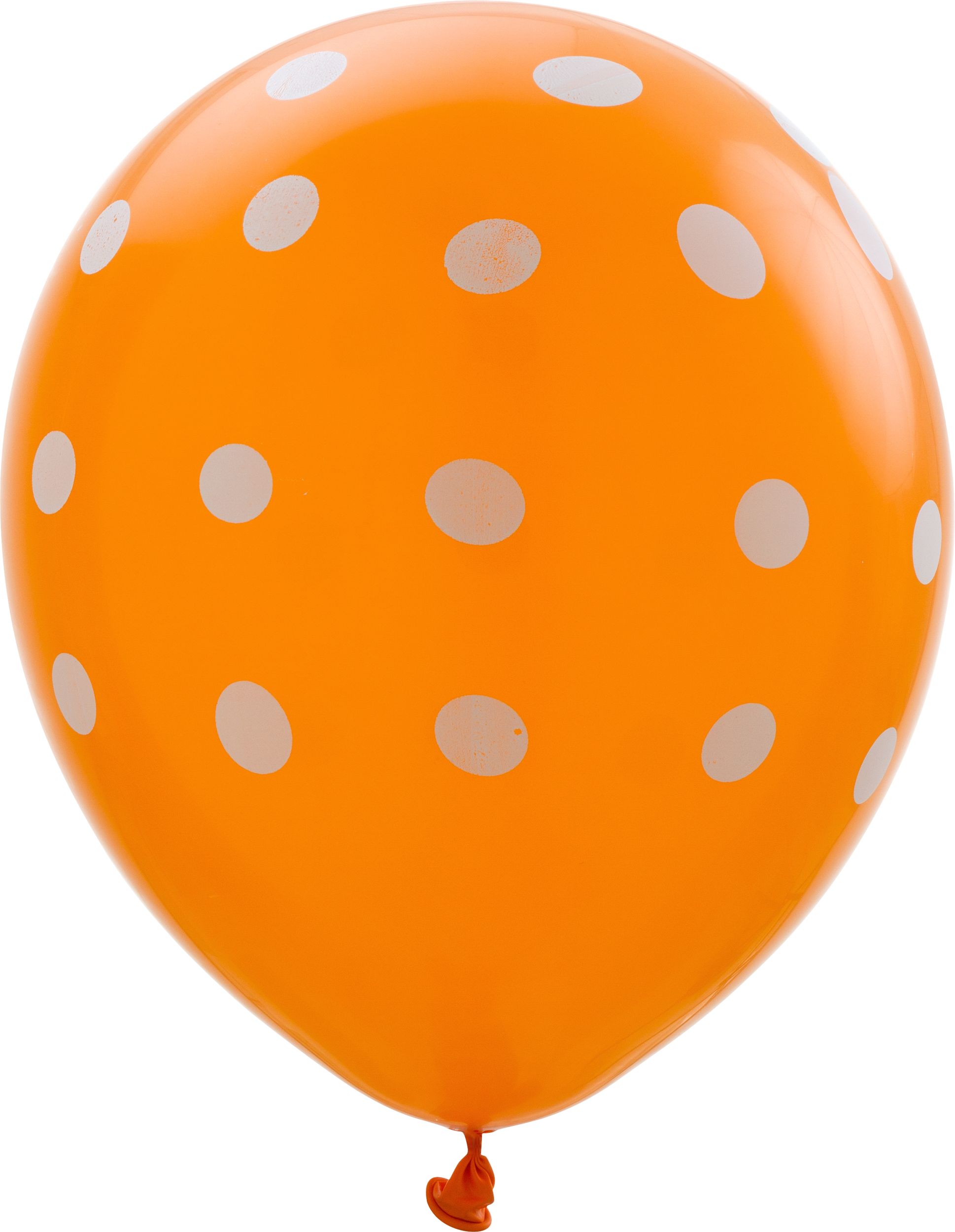 Bright Polka Dot Balloons, 20-pk Front_Flat
