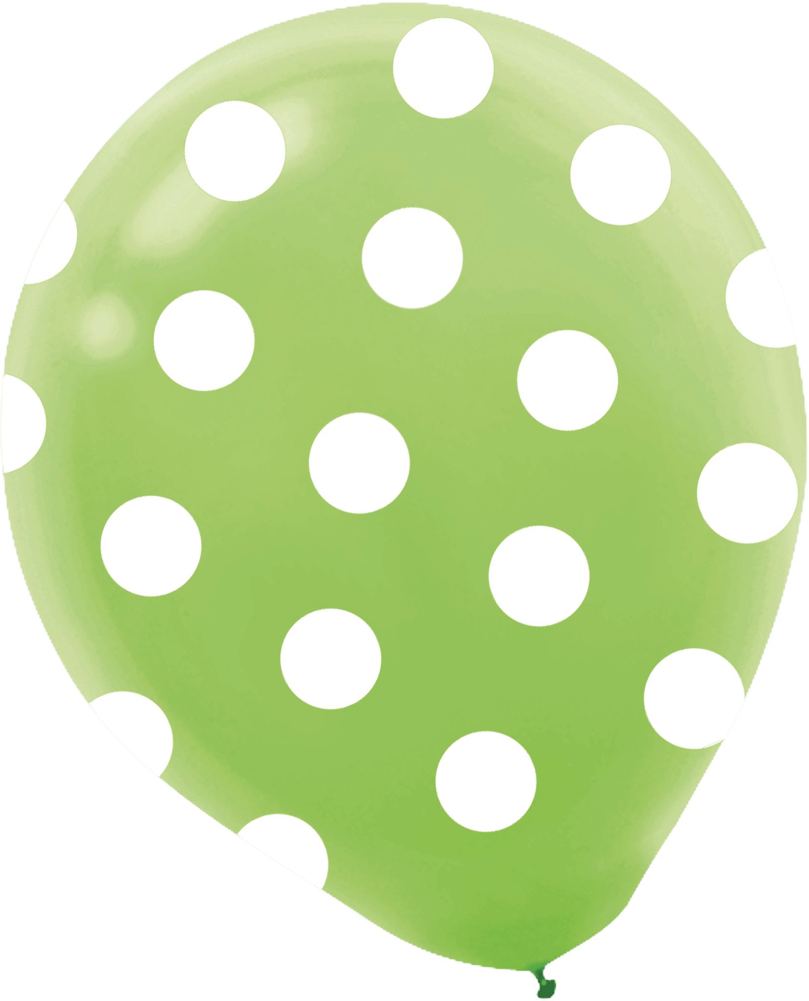 Bright Polka Dot Balloons, 20-pk Front_Flat