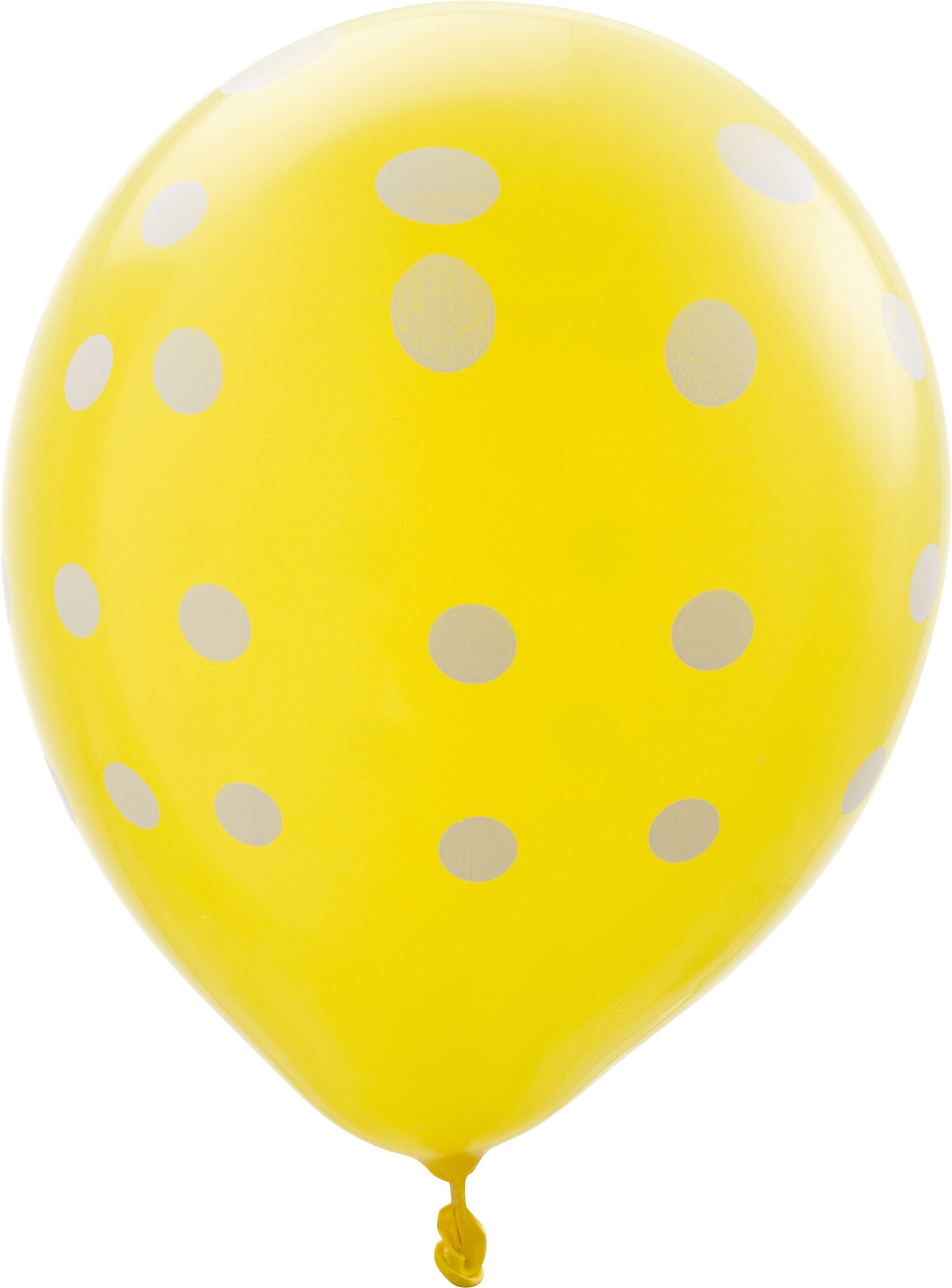 Bright Polka Dot Balloons, 20-pk Front_Flat