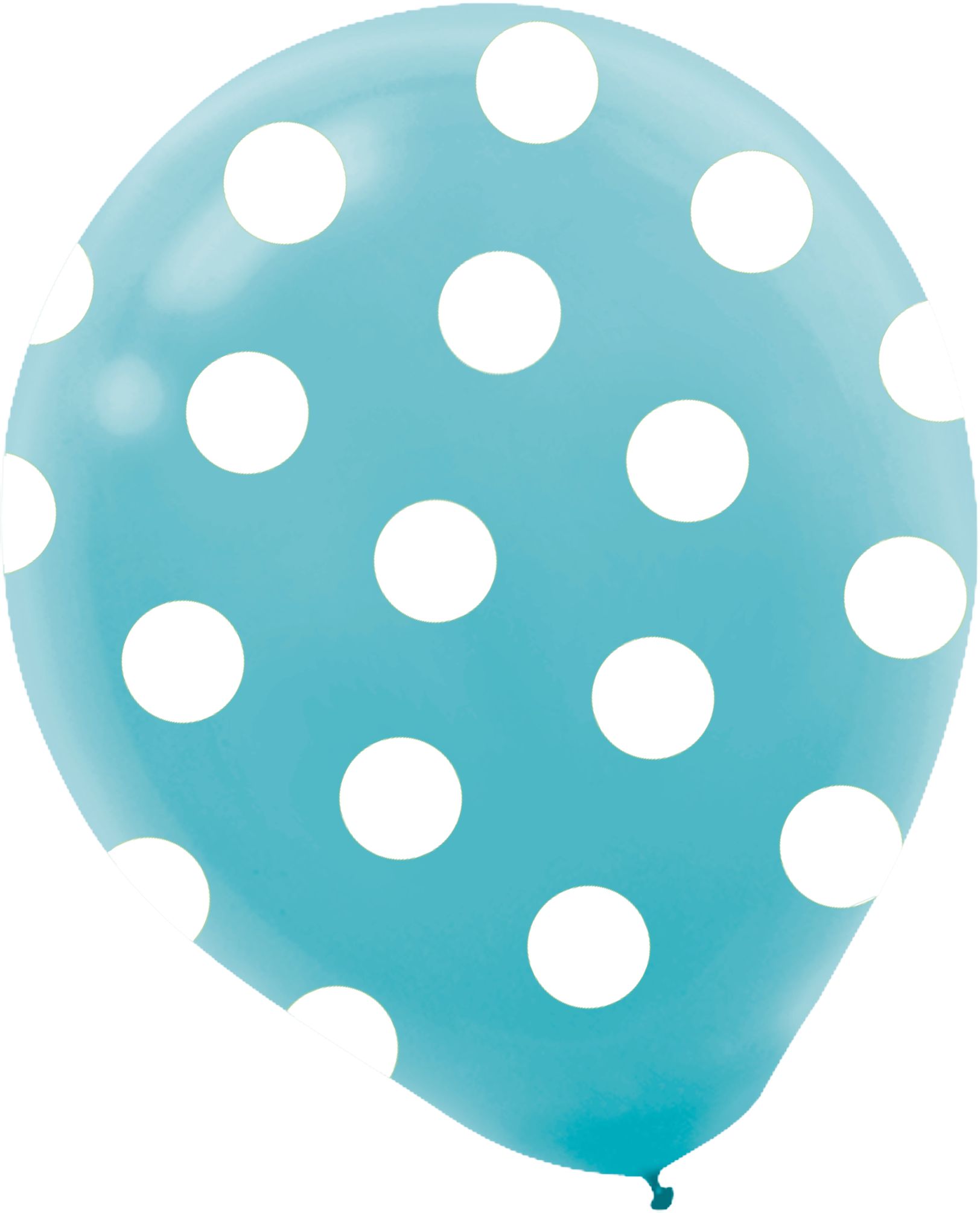 Bright Polka Dot Balloons, 20-pk Front_Flat