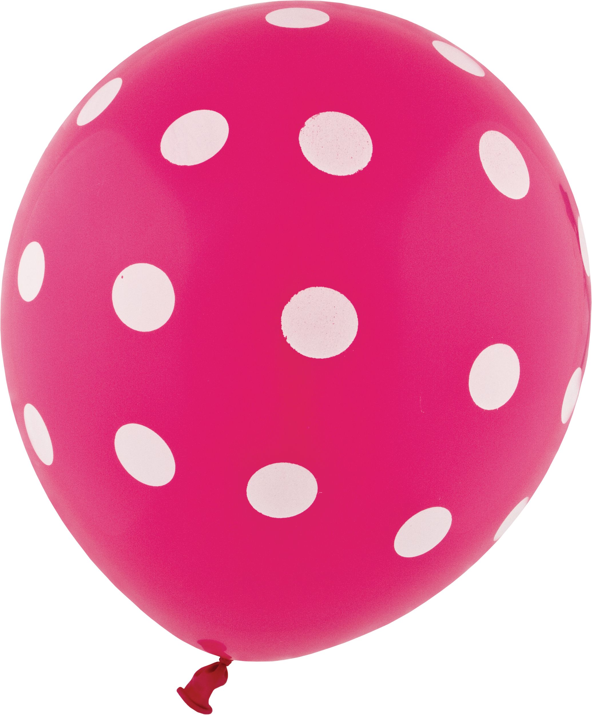 Bright Polka Dot Balloons, 20-pk Front_Flat