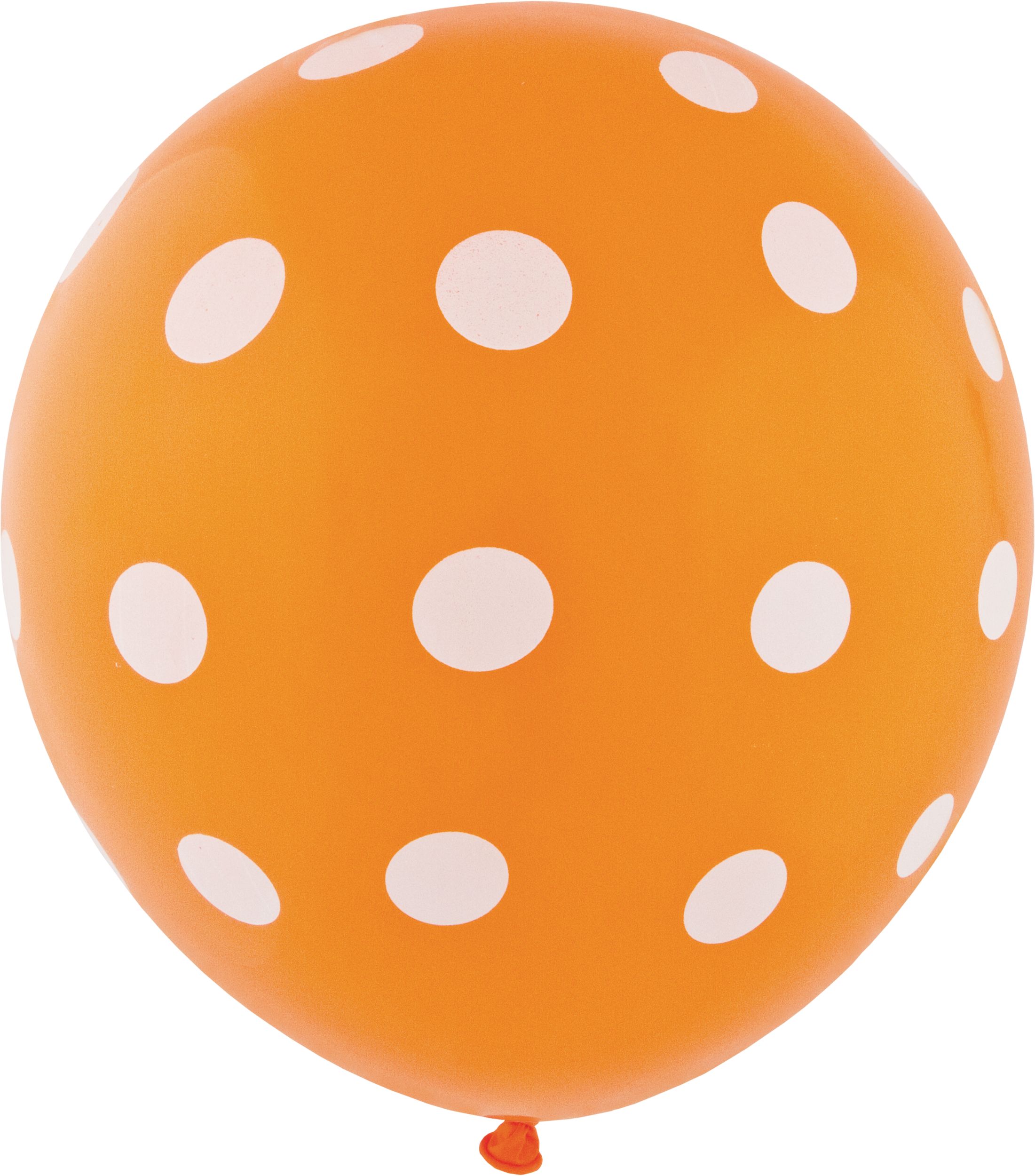 Bright Polka Dot Balloons, 20-pk Front_Flat