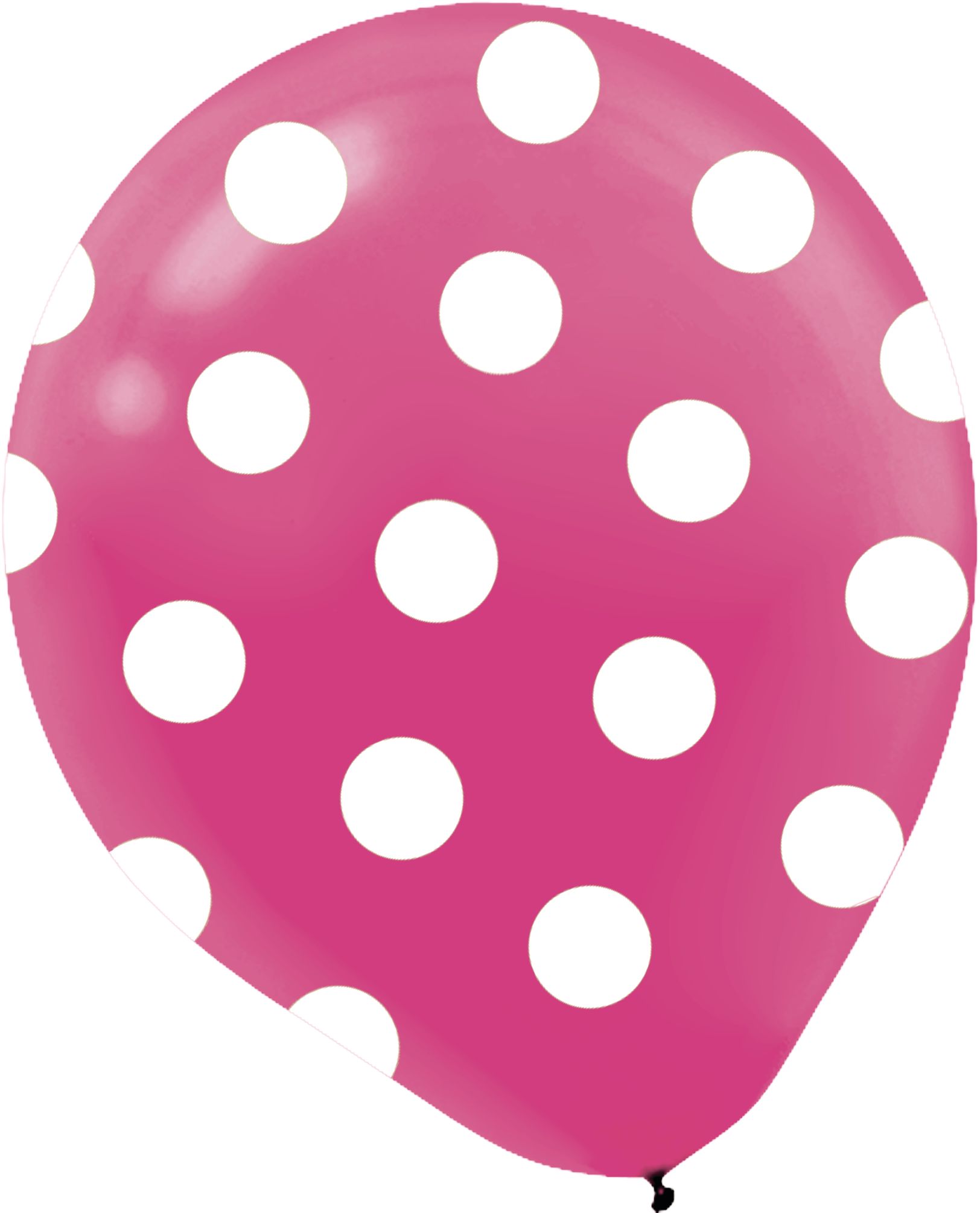 Bright Polka Dot Balloons, 20-pk Front_Flat