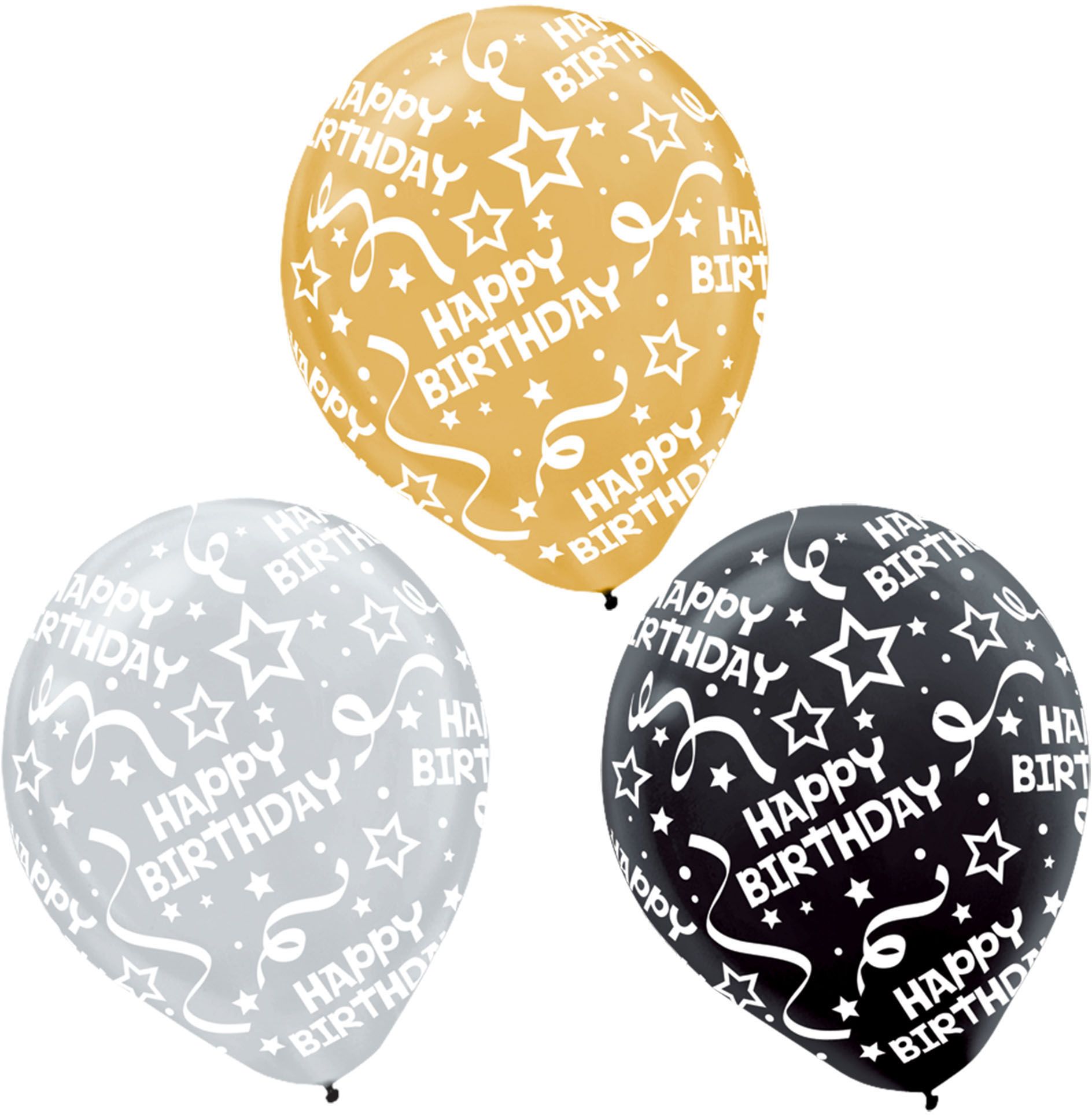 Ballons Dorés, Paquet De 30 Ballons Dorés Métalliques En Latex 12 Pouces  30,5 Cm
