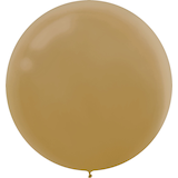 Round Pearl Latex Balloons, Assorted Colours, 24-in, 4-pk, for Birthday Party Front_Flat