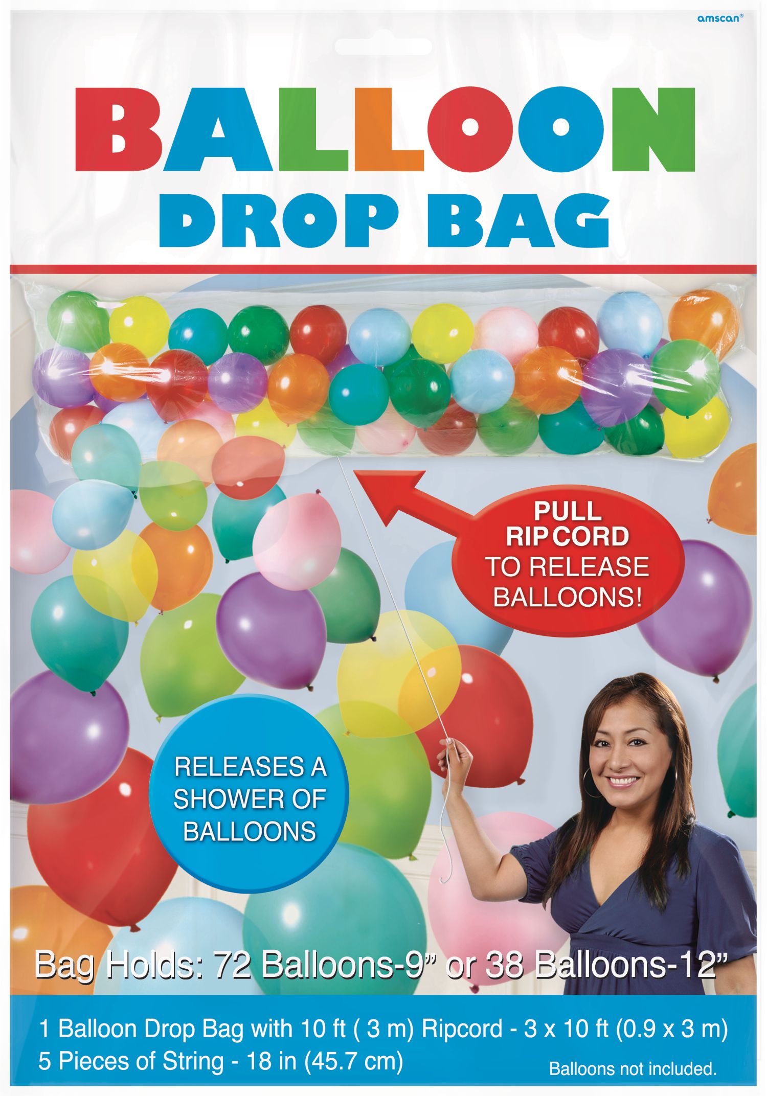 Balloon Drop Bag Front_Flat