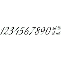 Banderole à fanions Anniversaire, pois/chevron arc-en-ciel Front_Flat