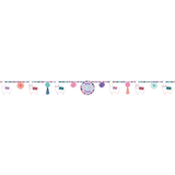 Llama Fun Birthday Party Banner Decoration Kit Front_Flat