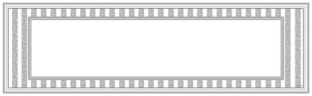 Banderoles décoratives de mariage personnalisées géantes, argent Front_Flat