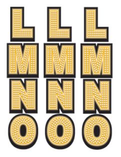 Giant Hollywood Personalized Banner Kit Front_Flat