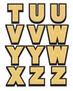 Giant Hollywood Personalized Banner Kit Front_Flat