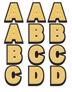 Giant Hollywood Personalized Banner Kit Front_Flat