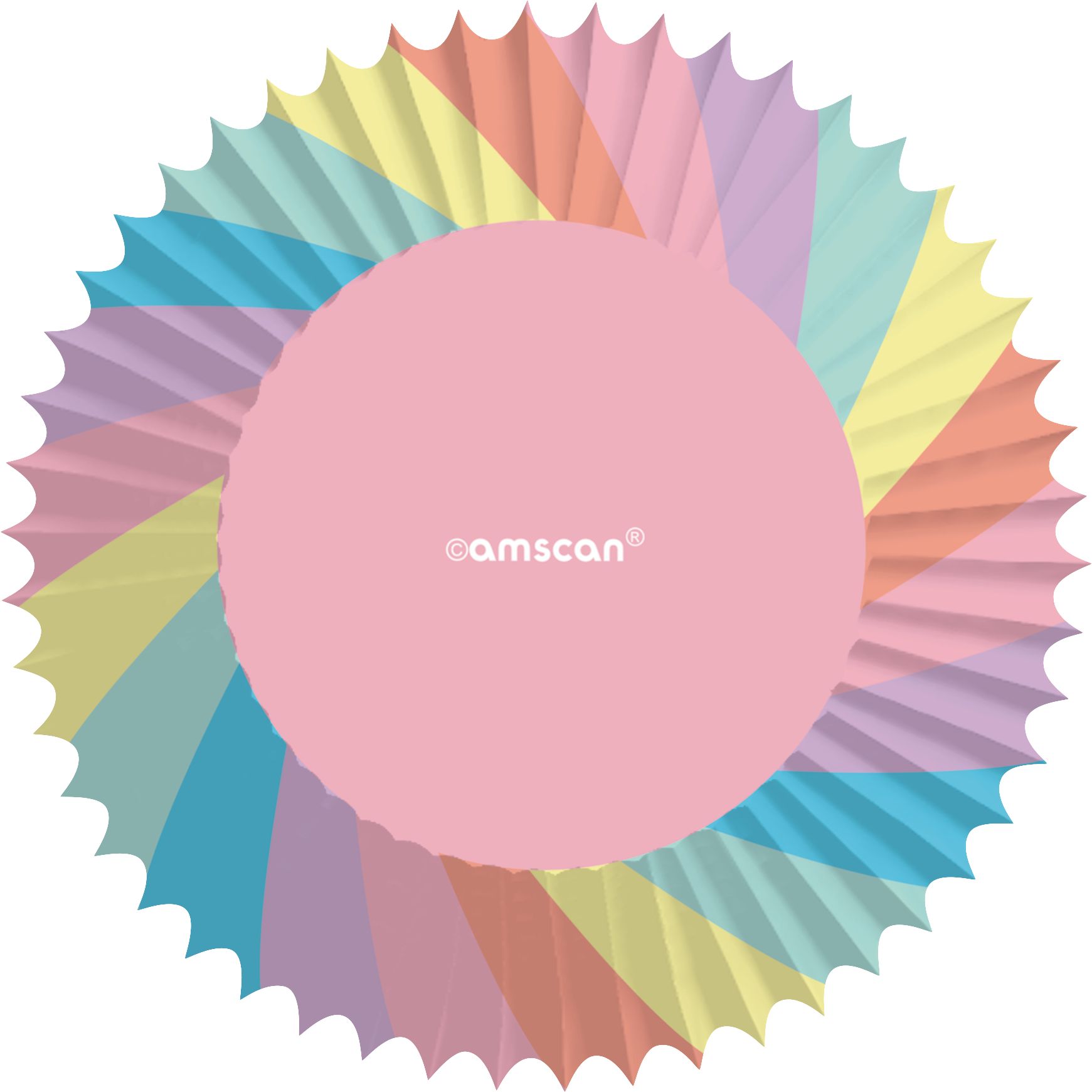 Magical Rainbow Birthday Party Cupcake Kit for 24 Bottom_Flat