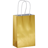 Paper Kraft Gift Bags, Assorted Colours, 8-in, 10-pk, for Birthday/Wedding/Anniversary