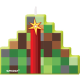 Pixelated Video Game Birthday Candles Set, 4-pc Front_Flat