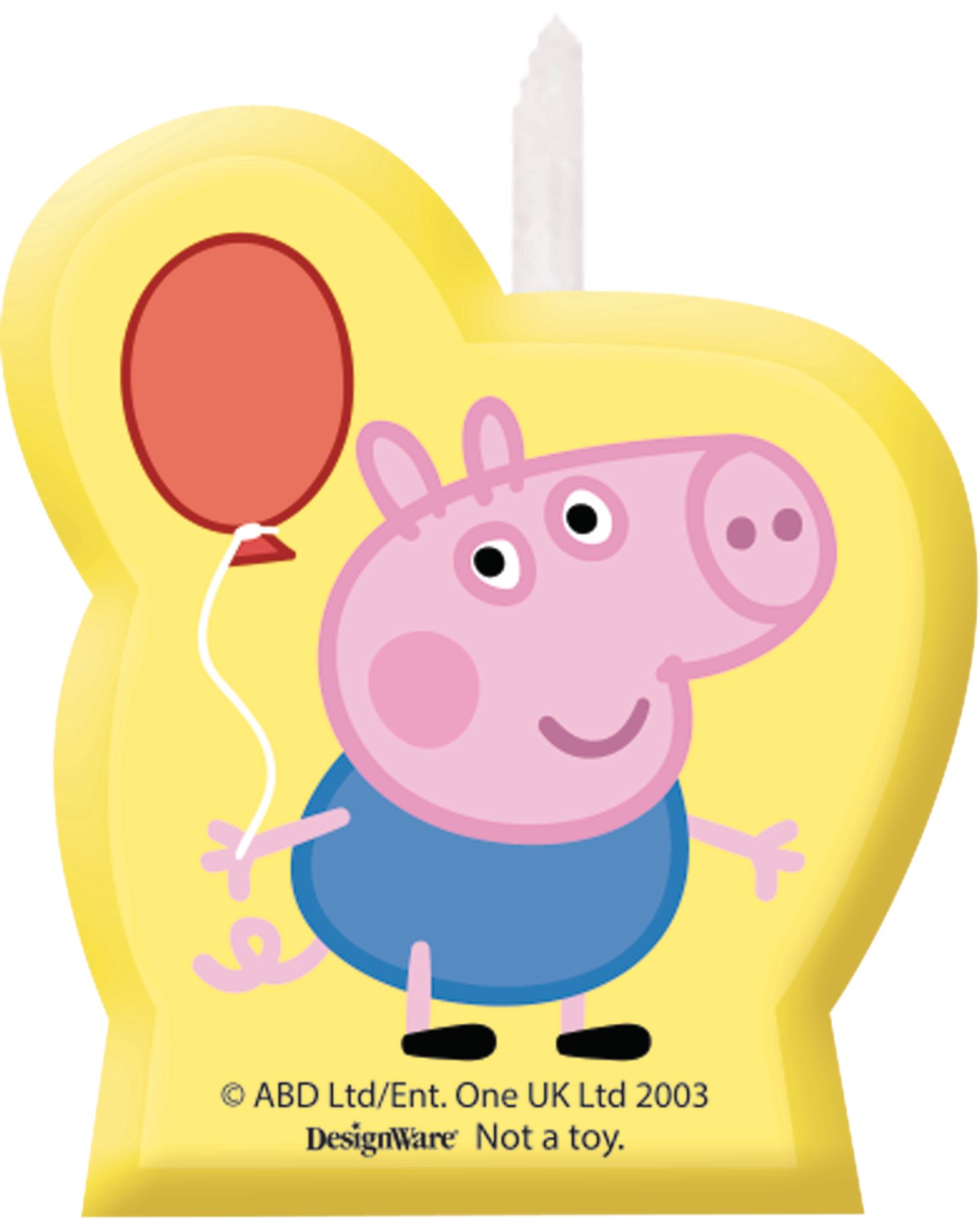 Bougies Happy Birthday Peppa Pig, paq. 4 Front_Flat