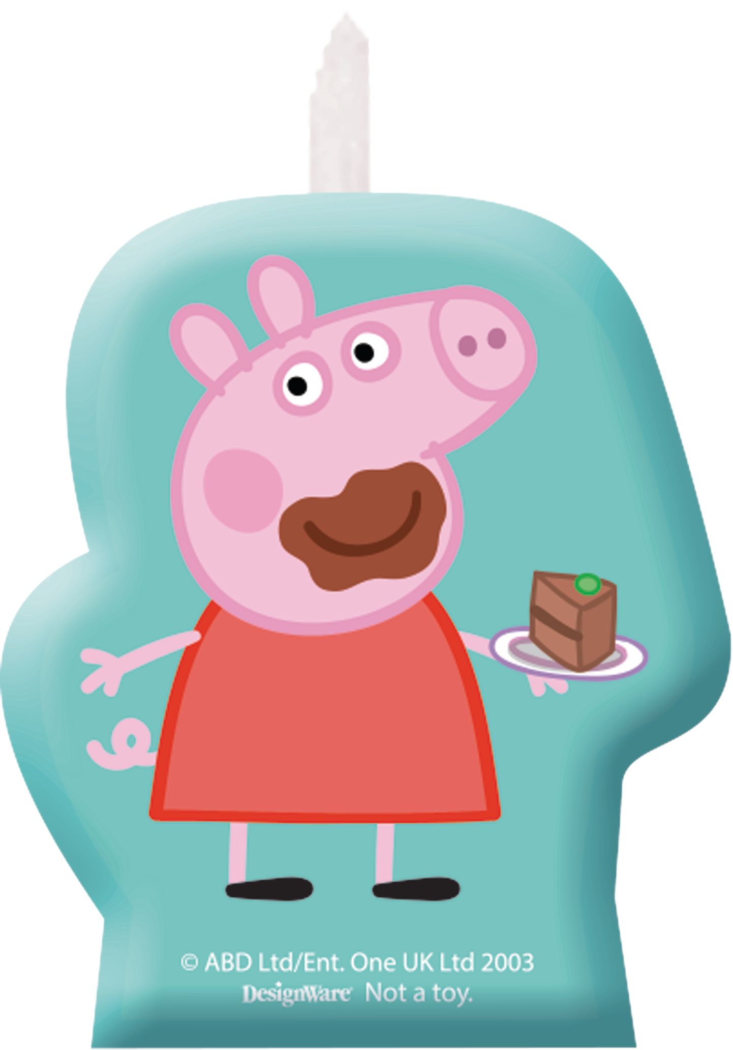 Bougies Happy Birthday Peppa Pig, paq. 4 Front_Flat