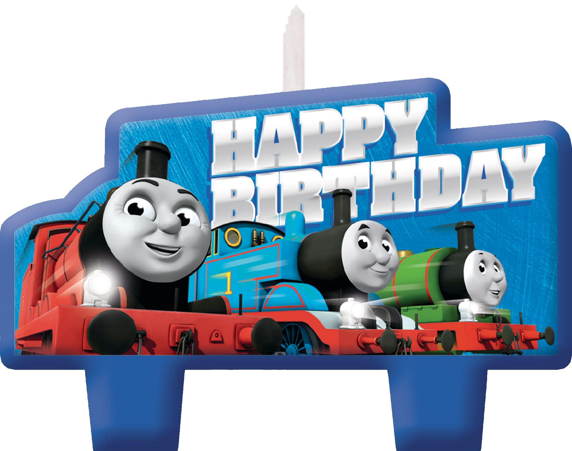 Thomas the Tank Engine Birthday Candles Set, 4-pc Front_Flat