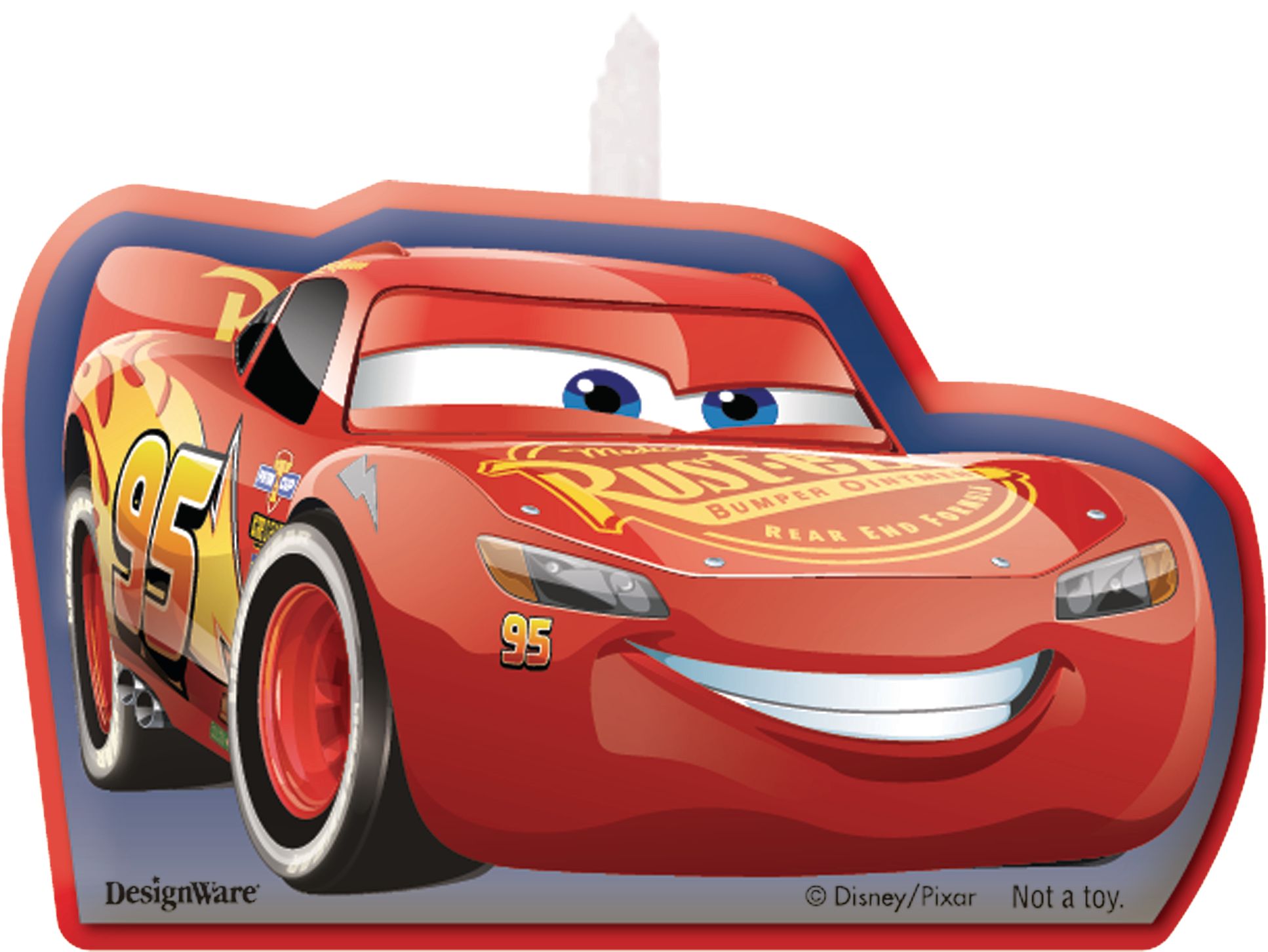 Disney Cars 3 Happy Birthday Candles Set, 4-pk Front_Flat
