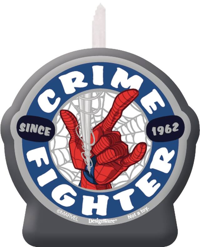 Spider-Man Webbed Wonder "Happy Birthday" Candles, 4-pc Front_Flat