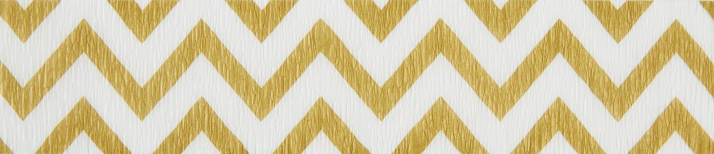 Serpentin à chevrons dorés Front_Flat