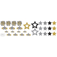 Découpes Étoile de Hollywood, 30 unités Front_Flat