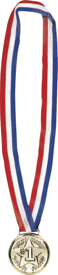 Necklace Award Medal Front_Flat