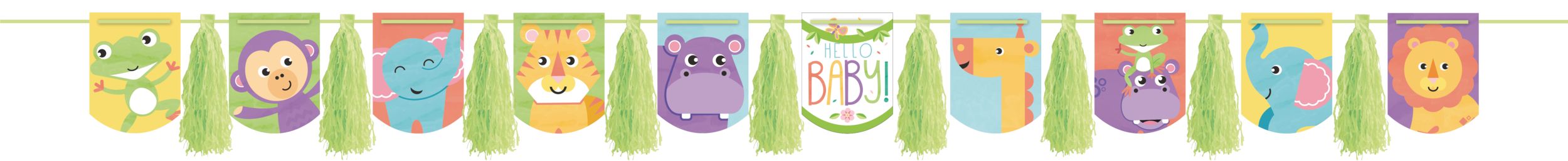 Fisher-Price Hello Baby Tassel Garland Front_Flat