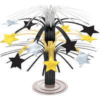 Metallic Stars Cascade Centerpiece Front_Flat