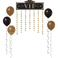 Rideau pour seuil de porte Hollywood VIP Front_Flat