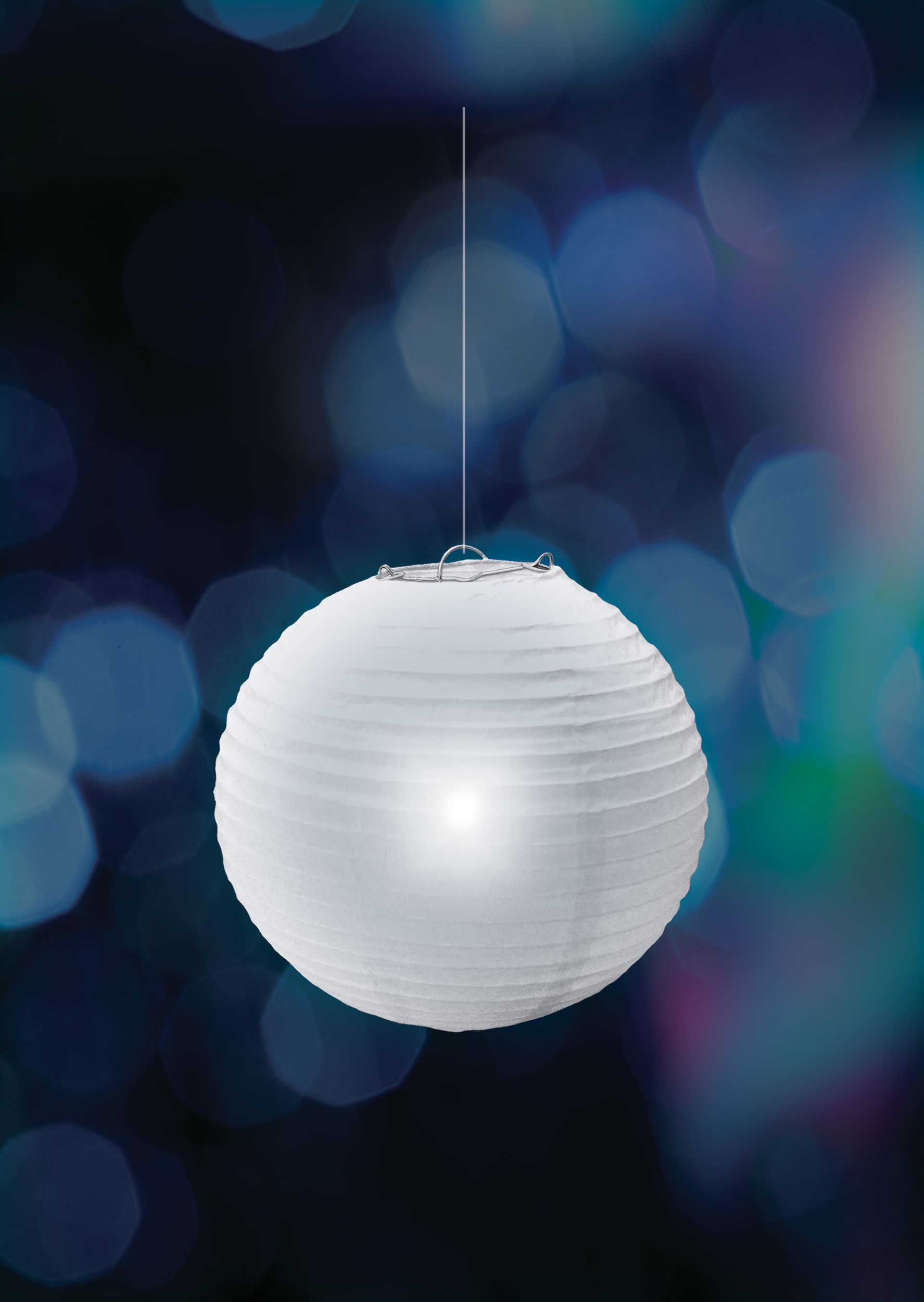 LED Paper Lantern Lights, 3-pk Front_Flat