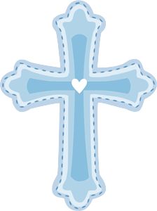 Blue Sweet Religious Room Decorating Kit, 10-pc Front_Flat