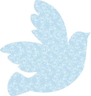 Blue Sweet Religious Room Decorating Kit, 10-pc Front_Flat