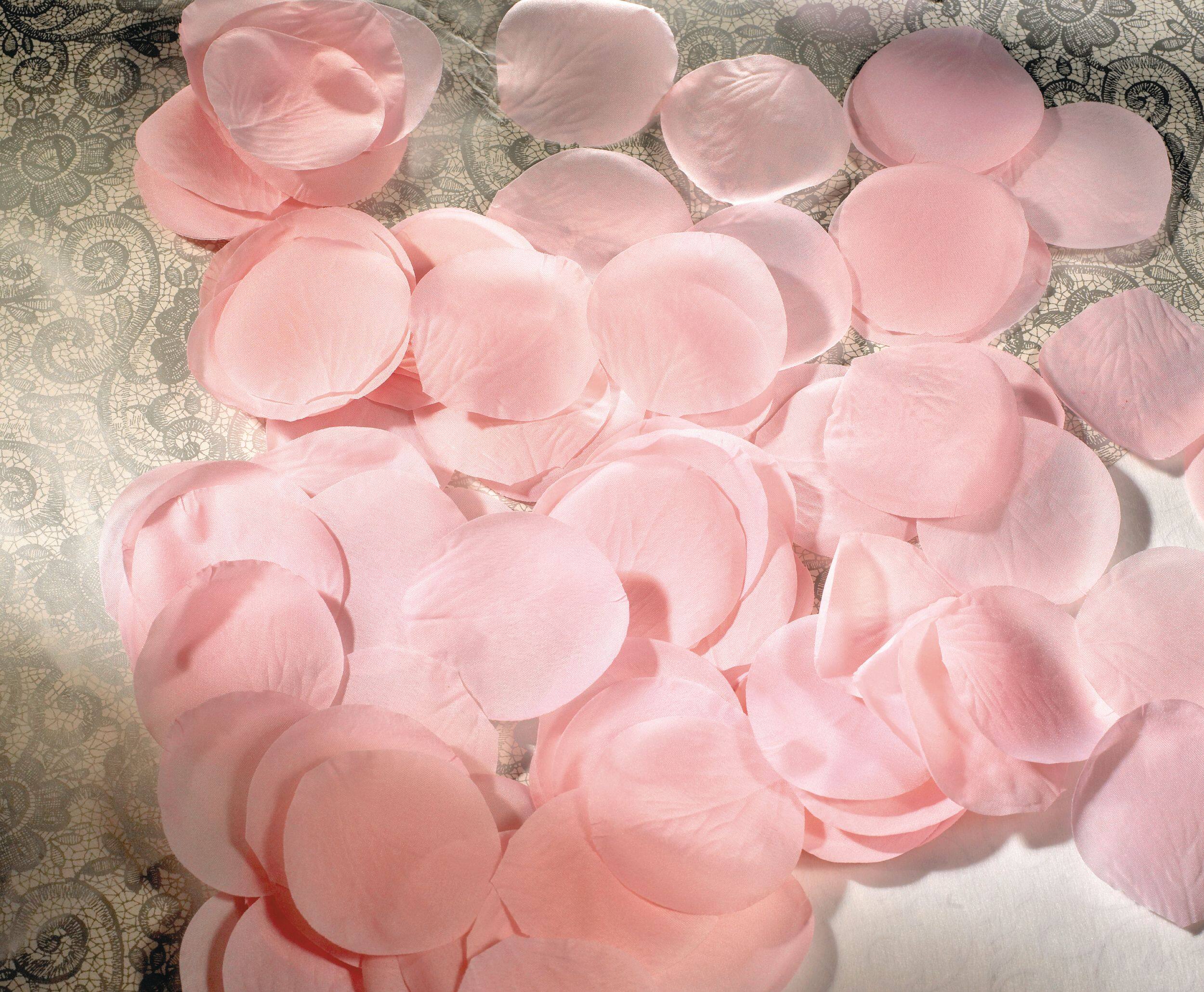 Rose Petal Scatter Decorations, Assorted Colours, 3-in, 300-pk, for ...