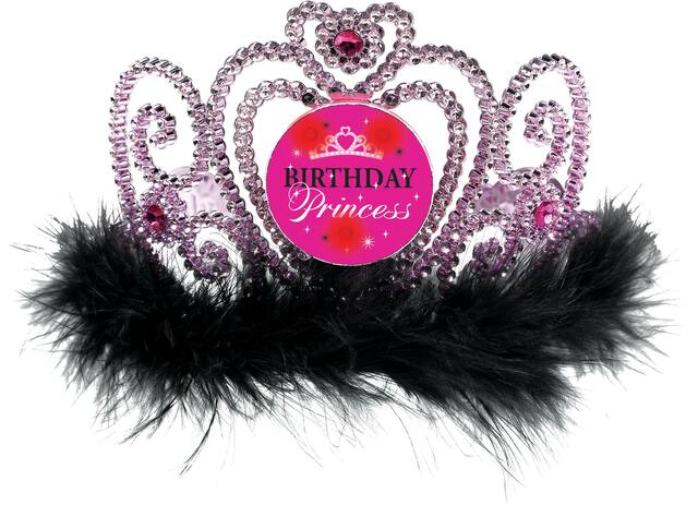 Light-Up Birthday Princess Tiara Front_Flat